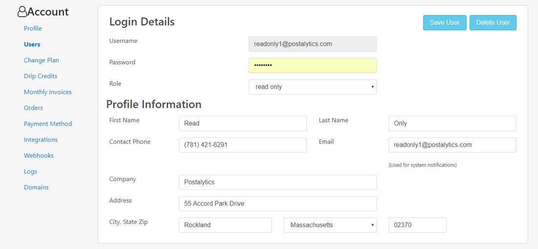 How To Set Up Users And Access Rights - New User
