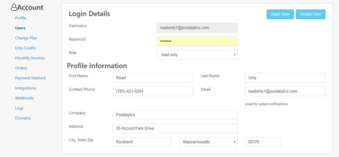 How To Set Up Users And Access Rights - New User