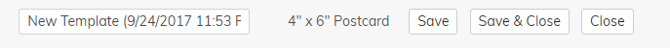 Name custom envelope - Postalytics
