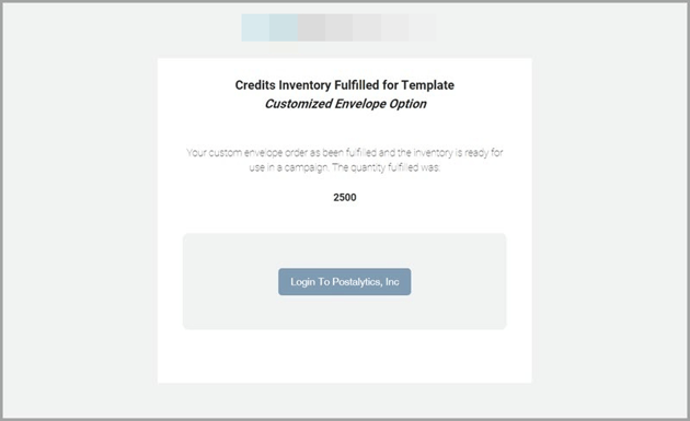 Order fulfilled email
