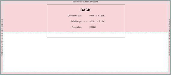 Custom envelope back - Postalytics